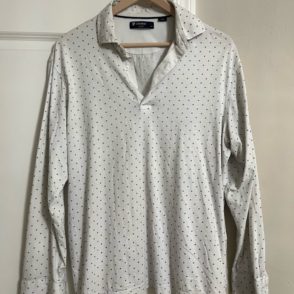 Cremieux Long Sleeve Polo